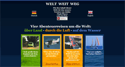 Desktop Screenshot of dieters-weltreisen.com