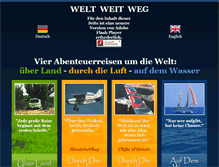 Tablet Screenshot of dieters-weltreisen.com